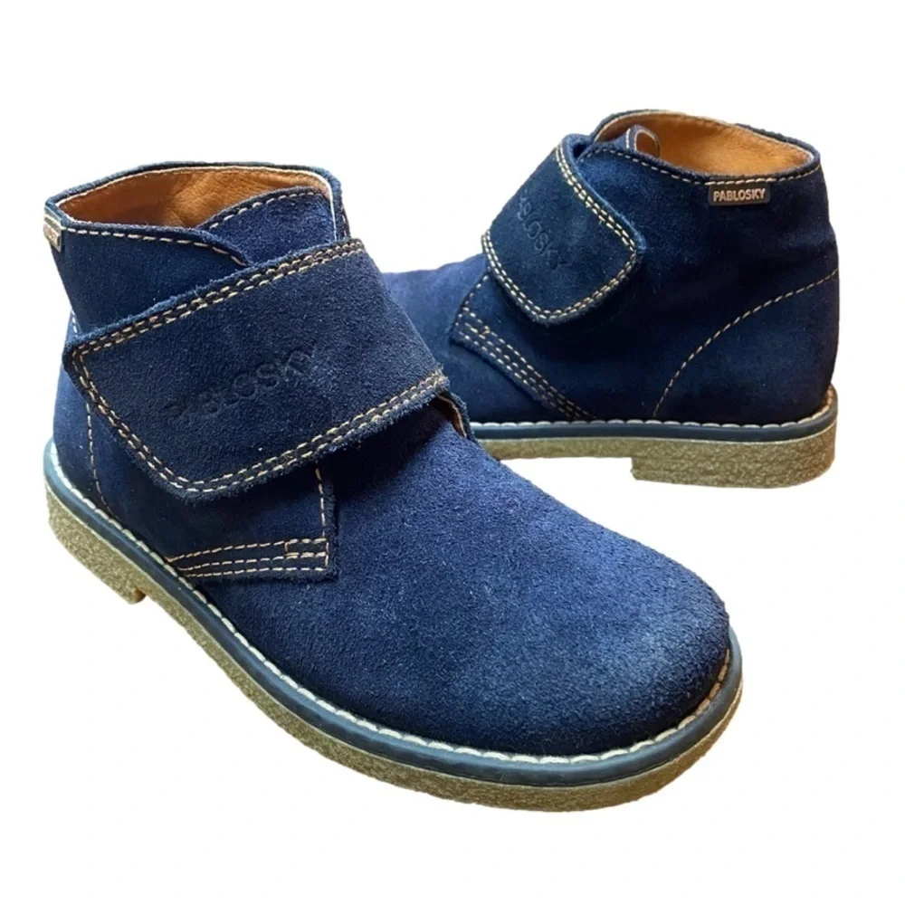 PABLOSKY Kids navy Suede Boot